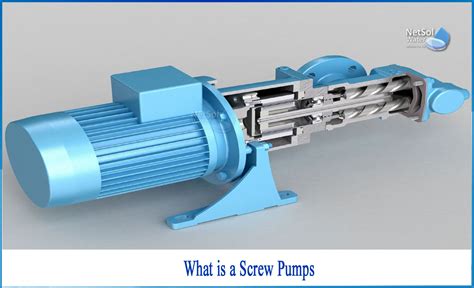 advantages of screw pump over gear pump|screw displacement pumps.